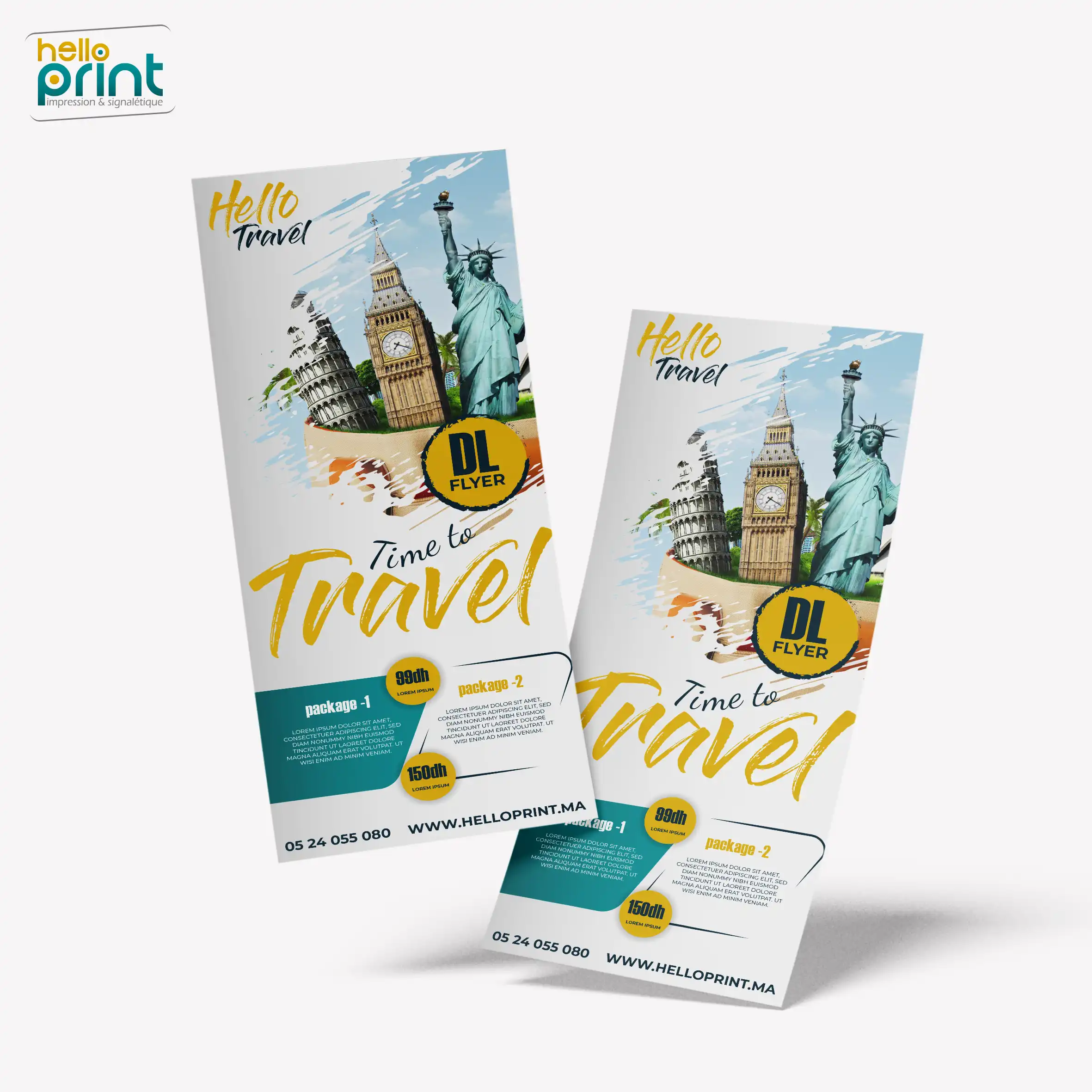 Flyers DL 10x21cm