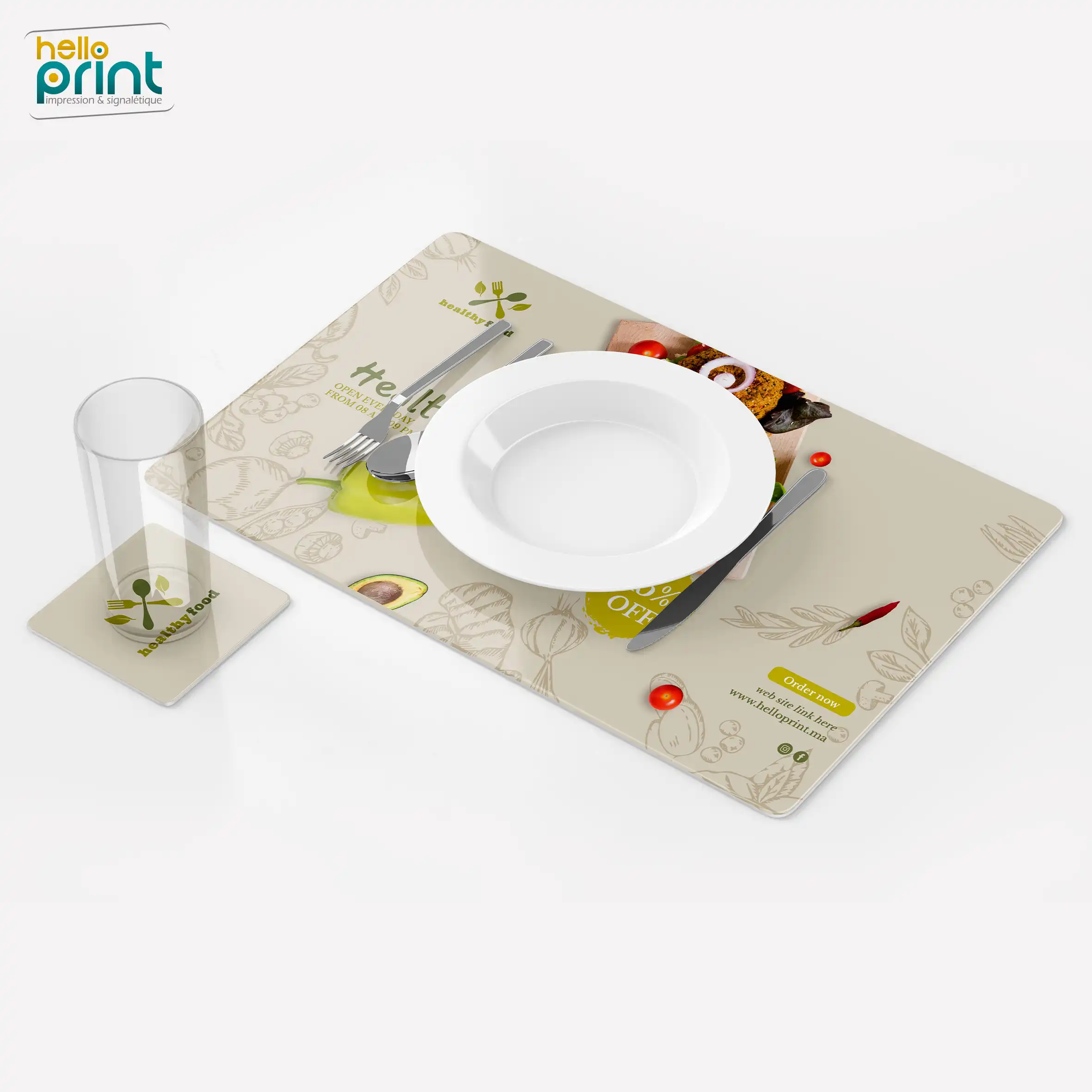 Set de Table Personnalisé